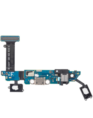 Purchase the charging port board with flex cable for Galaxy S6 G920F, international version.