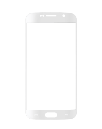 Purchase the white front glass for Galaxy S6.