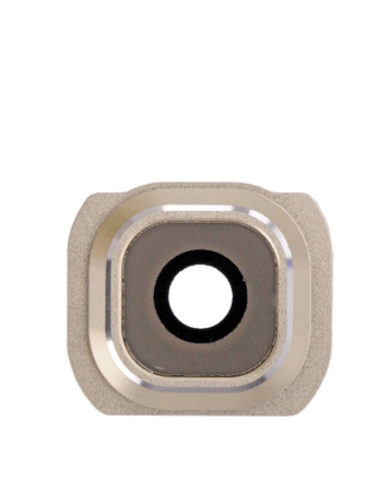 Order the gold back camera lens with bracket for Galaxy S6.