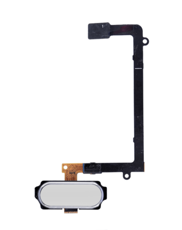 Grab the wholesale deals on the white fingerprint sensor with flex cable for Galaxy S6 Edge.