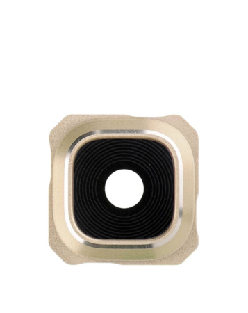 Buy the gold back camera lens with bracket for Galaxy S6 Edge Plus.
