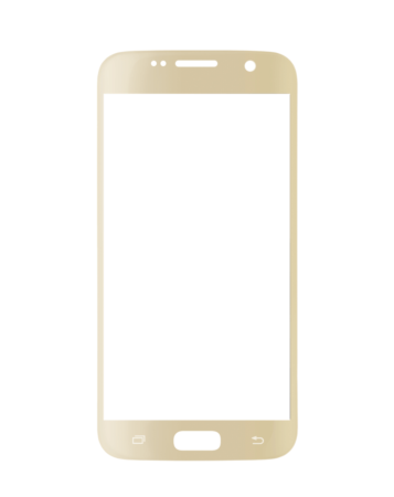 Buy the gold front glass for Galaxy S7.