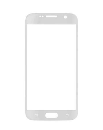 Purchase the silver front glass for Galaxy S7.