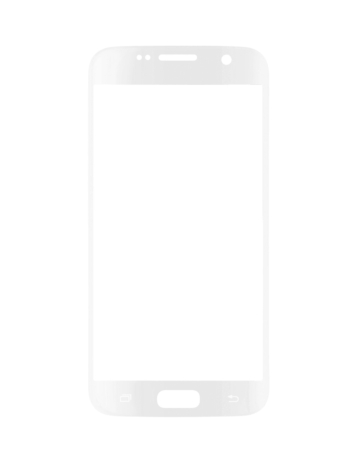 Order the premium white front glass for Galaxy S7.