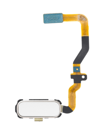 Purchase the fingerprint sensor with flex cable for Galaxy S7 in White.