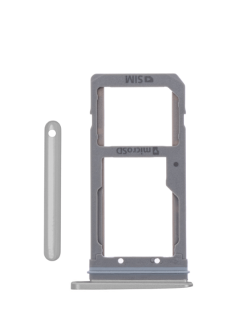 Stock up on the SIM card tray for Galaxy S7 Edge in Silver.