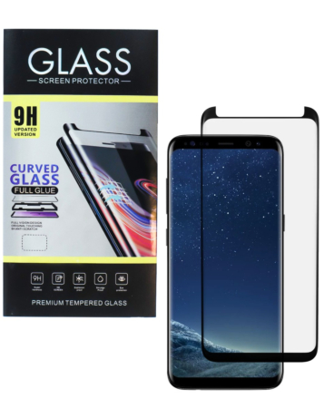 Full Glue Tempered Glass for Galaxy S8 Plus (Case Friendly / 3D Curved / 1 Piece)