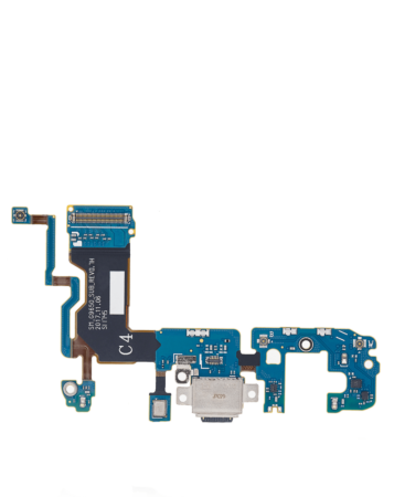 Charging Port Board with Flex Cable for Galaxy S9+ (G9650) (Dual Sim Version)