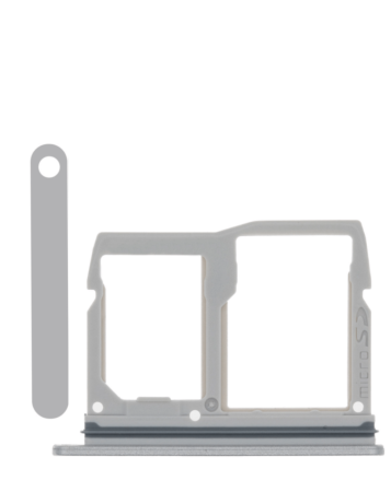 LG Stylo 5 Sim Card Tray (SILVER)