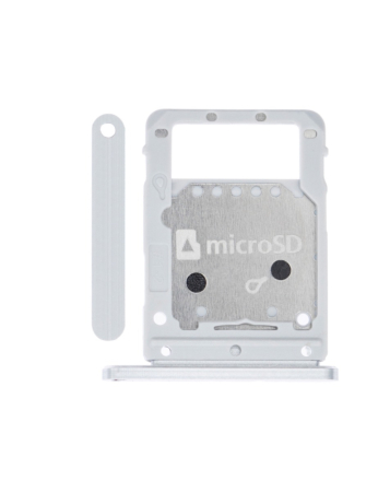 Single Sim Card Tray for Galaxy Tab S7 Plus (T970 / T975 / T976) (SILVER)