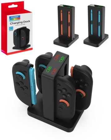 Dobe Charging Stand for Nintendo Joy-Con Controller 2 (Only Ground Shipping)