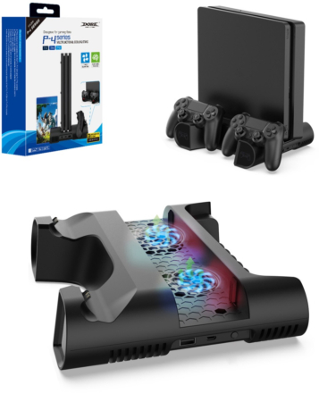 Dobe Multifunctional Cooling Stand for PlayStation 4 / Slim / Pro (Only Ground Shipping)