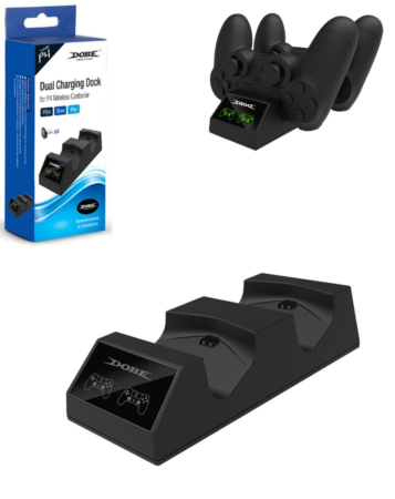 Dobe Controller Dual Charging Dock for PlayStation 4 (DualShock 4) (Only Ground Shipping)
