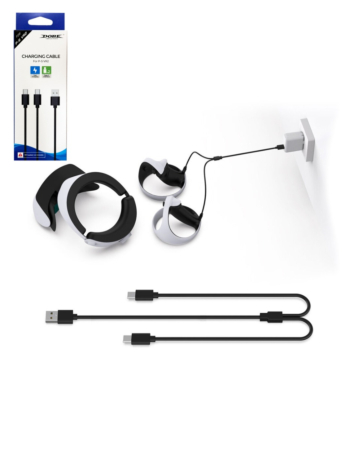 Dobe Dual USB Controller & VR Charging Cable for PlayStation 5 (Only Ground Shipping)