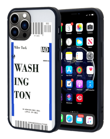Hard PC Rear / Soft TPU New Style Case - Style 21 for iPhone 13 Pro (Only Ground Shipping)