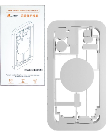 Order the M-Triangel laser machine protection mould for iPhone 14 Pro Max. This item is not returnable and ships by ground only.