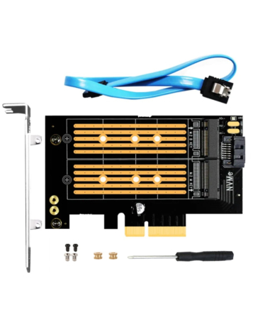 PCIE X4 NGFF & NVME SSD Converter