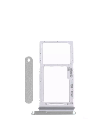 Micro SD Sim Card Tray (GRAY) for Tab S9 FE 10.9" (2023) (X510 / X516B) / Tab S9 FE Plus (X610 / X616B / 2023)