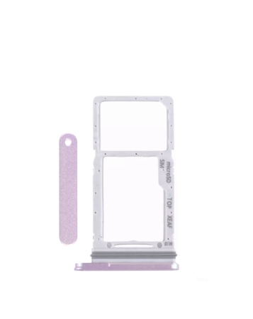 Micro SD Sim Card Tray (LAVENDER) for Tab S9 FE 10.9" (2023) (X510 / X516B) / Tab S9 FE Plus (X610 / X616B / 2023)