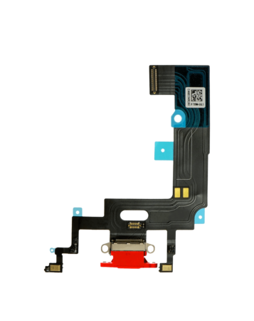 Charging Port Flex Cable for iPhone XR (RED) (Premium)