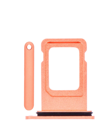 Order the Single SIM Card Tray for iPhone XR in coral.