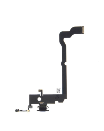 Purchase the aftermarket charging port flex cable for iPhone XS in space gray.