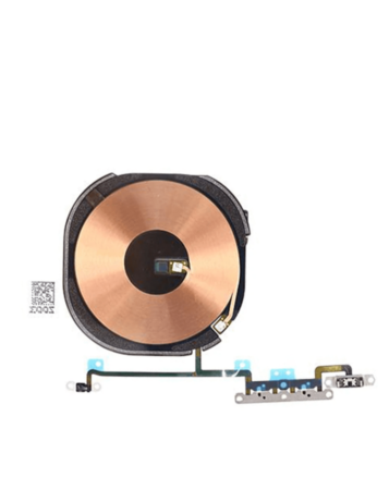Order the wireless NFC charging chip with power and volume button flex cable for iPhone XS Max.