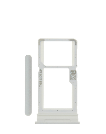 Single Sim Card Tray for Motorola Moto G 5G (XT2113-3 / 2020) / One 5G Ace (XT2113-1/2 / 2021) (FROSTED SILVER)