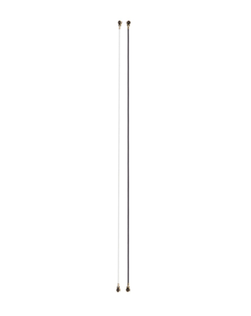 Moto One 5G Ace (XT2113-1/2 / 2021) Antenna Connecting Cable (White 12.4CM / Black  12.3CM) (2 Piece Set)