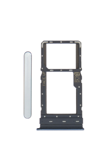 Single Sim Card Tray for Motorola Moto G Stylus 6.8" (XT2115 / 2021) (AURORA WHITE)