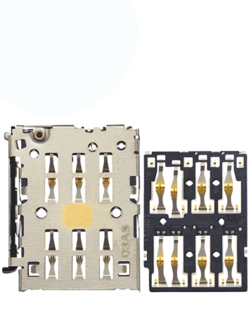 Sim Card Reader for Motorola Edge S30 (2021) / Moto G200 5G (XT2175 / 2022) (2 Piece Set)