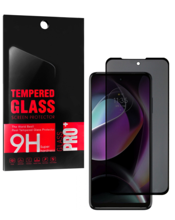 Privacy Tempered Glass for Motorola Moto G 5G 2022 (XT2213) (2.5D / 1 Piece)