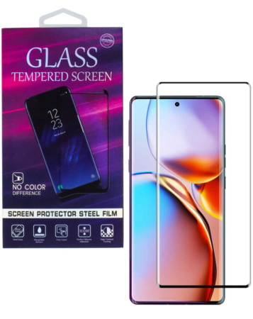 Clear Tempered Glass for Motorola Edge X40 5G (XT2301-5 / 2023) / Edge Plus (XT2301-1 / 2023) / Edge 40 Pro (XT2301-4 / 2023) (Case Friendly / 3D Curved / 1 Piece)