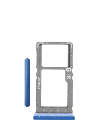 Single Sim Card Tray for Motorola Moto G Play (XT2413 / 2024) (BLUE)