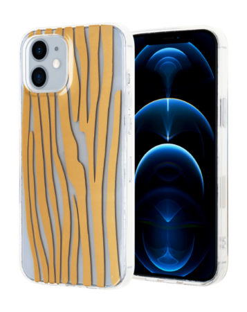 Dual Layer Gold Design Printed Case - 1 for iPhone 11 (Only Ground Shipping)