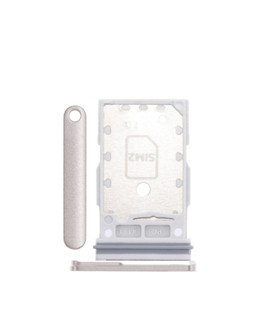 Dual Sim Card Tray for Galaxy Z Fold 3 5G (PHANTOM SILVER)