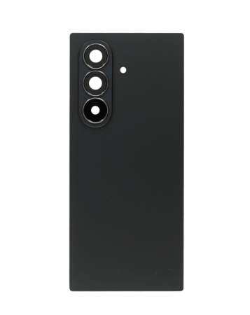 Back Glass with Adhesive and Back Camera Lens for Galaxy Z Fold 7 (NO LOGO) (JETBLACK)