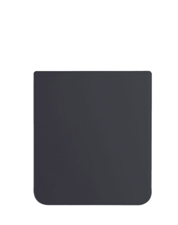 Back Glass with Camera Lens for Galaxy Z Flip 4 F721 (Service Pack) (Graphite)