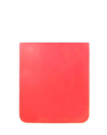 Back Glass with Camera Lens for Galaxy Z Flip 4 F721 (Service Pack) (Red)