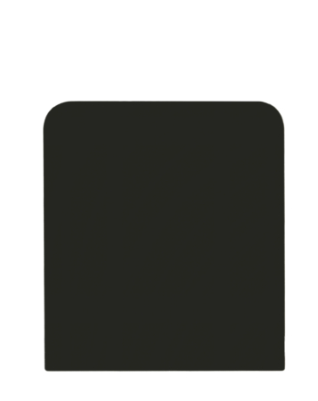 Bottom Back Cover for Galaxy Z Flip 7 FE F761 (NO LOGO) (BLACK)