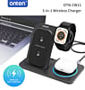 Onten 3in1 Foldable Wireless Charging Station (15W) (Only Ground Shipping)
