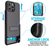 xBase by PowerPeak - Duraclip Series Combo Case MagSafe Belt Clip Holster for iPhone 15 Pro Max (Only Ground Shipping)