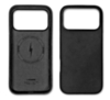 xBase by PowerPeak - Suede MagSafe Case for iPhone 17 Pro - (BLACK) (Only Ground Shipping)
