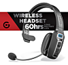 Urban Sound Gear Viper 2 Wireless Bluetooth Trucker / Office Headset (BLACK) (Only Ground Shipping)