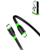 Esoulk EC33P USB C-C Cable (BLACK) (4ft) (60W) (Only Ground Shipping)