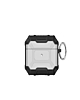 AirPods 1/2 Hard Plastic Transparent Case with Keychain - WHITE (Only Ground Shipping)