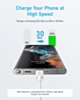 Anker 322 USB C-C Braided Charging Cable (WHITE) (6ft) (60W) (Only Ground Shipping)
