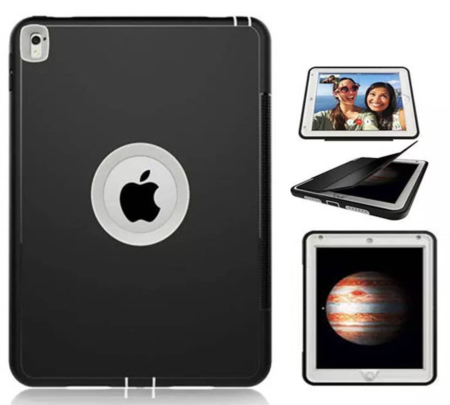 Full Body Protective Case - SILVER for iPad Pro 12.9 (1st / 2nd) (Only Ground Shipping)