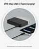 Anker Mag-Go Power Bank w/ Stand (10000 mAh / 27W) (BLACK) (Only Ground Shipping)
