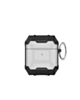 AirPods 1/2 Hard Plastic Transparent Case with Keychain - WHITE (Only Ground Shipping)